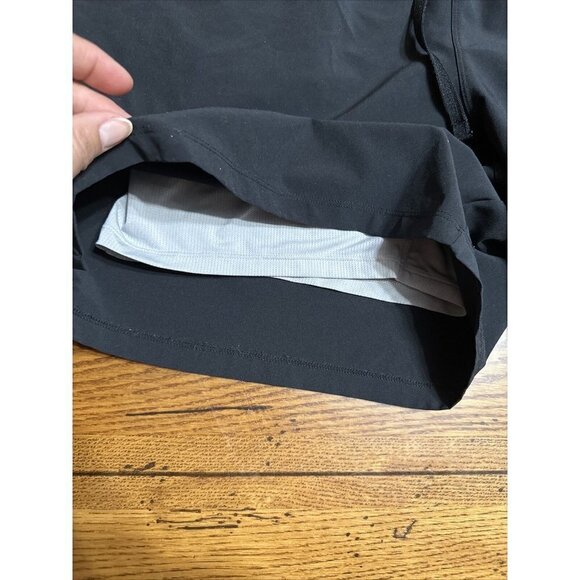 Fabletics Shorts Adult Sz XXLarge Fundamental Lined BlackWorkout Stretch Men S46 - Picture 5 of 9